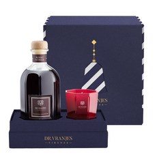 Dr. Vranjes 義大利香氛 聖誕限定 Rosso Nobile 紅酒貴族 擴香蠟燭禮盒