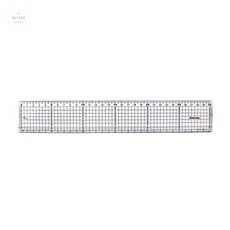 정밀측정용 두꺼운 투명 방안자 30cm 1개입