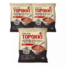 석관동 국물떡볶이 490g 3개