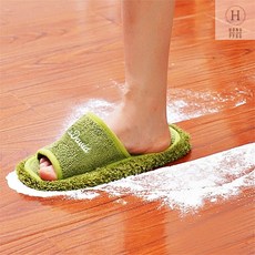 청소 슬리퍼 초극세사 패드 장착 거실 사무실 학교 바닥걸레 실내화, LALA청소슬리퍼 추가걸레패드리필2P(베이지), 1