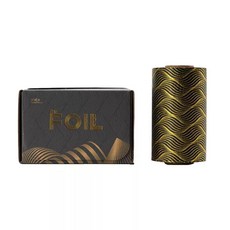 FOIL 染燙專用美髮鋁箔, 1個, 黑金