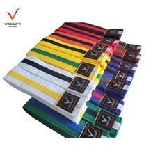 태권도 합기도 띠 단색 스프라이트 160 180, 파+밤, 1개