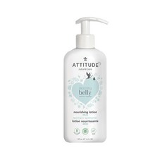 ATTITUDE 孕媽咪系列 摩洛哥堅果油滋養身體乳 473ml，溫和配方，滋潤肌膚，維持彈性, 1個