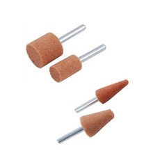 월뿔 원통형 연마작업용 국산 추지석 5개 금속연마 스테인레스연마, 원통 6X16X25 브라운