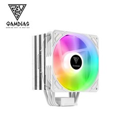 GAMDIAS 玻瑞斯 BOREAS E1-410 WH 高效散熱 白色, 1個