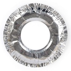 1X5개 커버 기름때방지 10P 은박 가스렌지 가스렌지은박커버 가스렌지은박호일 z3452 오염방지가드, 원형