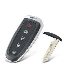 KEYYOU 교체용 자동차 키 쉘 포드 엣지 이스케이프 플렉스 익스플로러 토러스 원격 포브 커버 케이스 하, 02 FO38 Blade