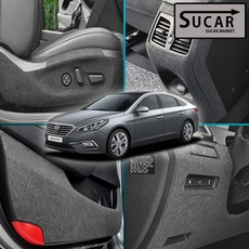 쏘나타 LF 2014~2017 슈카마켓 도어커버 스크래치방지 안전벨트커버 현대, 01_도어커버, 01_도어커버