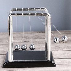 진자운동장식 뉴턴의요람 진자운동 밸런스볼 기네틱아트 인테리어 장식소품 진자모빌 과학교구, 진자운동