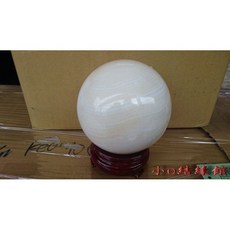 小o結緣館 百年深海老硨磲球 象牙開天眼紋路擺件, 1個