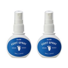 메디비 닥터 케어 풋 스프레이 문제성 발 발톱 발냄새 풋케어 스프레이, 50ml, 1세트, 2개입