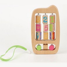 영유아 빙글뱅글 원목아기전화기 숫자공부 유치원장난감 어린이선물 소근육