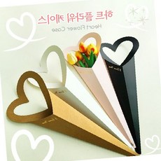꽃 하트 졸업식 포장 장미 선물 한송이 감사 개별 선생님 손잡이 입학식 비누꽃, 1개, 하트포장 화이트