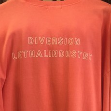 DIVERSION LETHALINDUSTRY 寬版大學踢 粉橘色