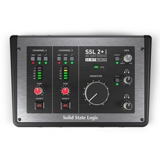 [기어라운지 정품] Solid State Logic SSL 2+ MKII 홈레코딩 스튜디오 USB 오디오 인터페이스 (4K 버튼 지원)