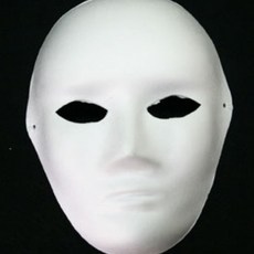 공작 종이가면 사람 탈 남자 1개입