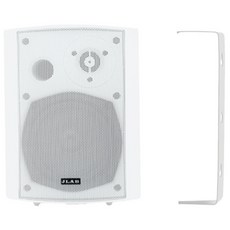 방수 스피커 BH-58 120W 외부용 야외용 벽걸이 스피커 LOW/HI 겸용 + 브라켓 포함 1통, 화이트