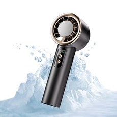 휴대용 손선풍기 저소음 초강력 풍력 무선 미니 손풍기, 165*60mm, 검은색 165*60mm, 검은색