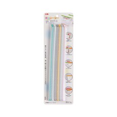 日本KM 封口棒 (15cm以內適用) 多種顏色, XL29CM六個裝, 1個