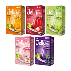 [브레드가든] 젤리믹스 5종세트딸기 포도 자몽 복숭아 청포도 오렌지, 1개, 100g