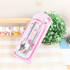 LILFANT Hello Kitty圖案不鏽鋼餐具組, 1組