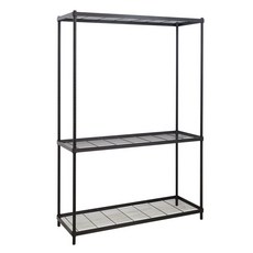 品樂生活 厚鐵框收納架/層架/置物架/耐重鐵架, 1個, 45X120CM三層,層架款高度90CM