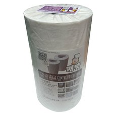 깨닥 천연소재펄프 멀티부직포 미트페이퍼 행주대용 1롤 400X350 200장 키친타올, 1개, 200매