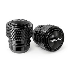 호환 가와사키 Z400 Z500 Z650 Z900 닌자 400 500 650 Z900 RS SE ABS 휠 타이어 부품 타이어 밸브 캡 커버, [09] Black-500