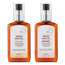 라입 R3 아르간오일 헤어에센스 오리지널+러블리, 2개, 100ml