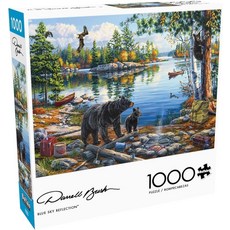 Buffalo Games - Darrell Bush - 푸른 하늘 반사 - 성인용 1000피스 직소 퍼즐 - 게임 나이트에 완벽한 도전적인 퍼즐 - 완성 사이즈는 66.75 x
