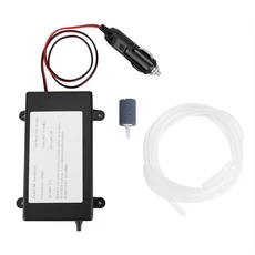 자동차 오존 발생기 10W DC12V 1000mg/h 냄새 제거 공기 청정 장치, 01 검정색