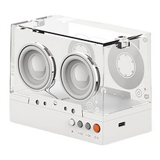 오브룸 아이아이 블루투스 스피커 미니, OV-BS01, 화이트