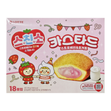 롯데카스타드 스친소 스트로베리 요거트, 1개, 378g