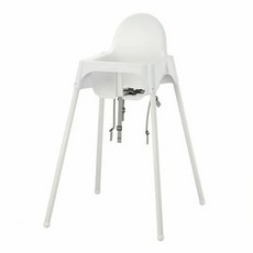 이케아 아기 식탁의자 ANTILOP 식당 하이체어, 블루