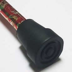 살림덕후 보조 발판 교체 미끄럼방지지팡이 할머니지팡이 지팡이고무발 보행지팡이, 블루, 1개