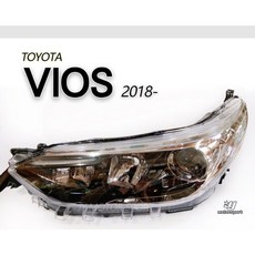傑暘國際車身部品 TOYOTA 豐田 VIOS 18 19 20 21 原廠型魚眼大燈 頭燈 單顆價, 1個, 駕駛座 L