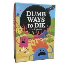 女巫卡塔牌屋 蠢蠢的死法 桌遊 卡牌遊戲 英文桌遊Dumb Ways to Die plush card game, 1個