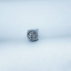 kwoyu 鋼印字印陽刻DIY鏨刻工具，金銀手鐲花鏨刻刀，台灣現貨, 財7mm