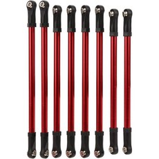 금속 링크 바 313mm 휠 베이스 RC 액세서리 내구성 있는 8개 세트 SCX10 크롤러 110 원격 조종 자동차, 금속 링크 바 313mm 휠 베이스 RC 액세서리 내구