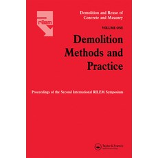 (영문도서) Demolition Reuse Conc Mason V1 Paperback, CRC Press, English, 9780367659455