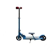 兒童腳踩滑板車 三輪折疊滑板車 帶座椅助力車, 1個, X1踩擋泥瓦刹車適合5-12歲