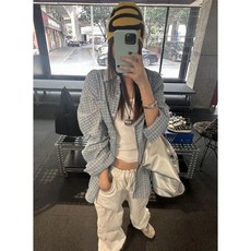 韓版長袖襯衫女夏季款薄款寬鬆百搭慵懶風襯衣外套