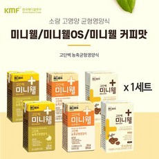 메디푸드 고단백 미니웰 3종(고구마맛2+바나나맛2+커피맛2), 1세트, 900ml