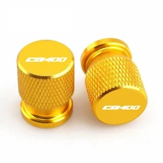 [누리바이크]혼다 CB400SF CB 400 VTEC 1998-2022 액세서리 오토바이 CNC 알루미늄 타이어 밸브 공기 포트, 03 gold
