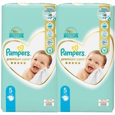데코마당 유로 팸퍼스 프리미엄케어 밴드형 기저귀 아동공용 pampers 바우처, 88매, 5단계