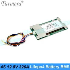 Turmera 4S 12.8V 280A 밸런스 Lifepo4 배터리 BMS 보호 보드 3.2V 100Ah 사용, 03 4S 320A BMS