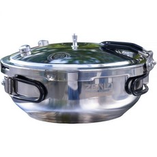캠핑 압력솥 접이식 휴대용 스테인레스 스틸 냄비 야외 Zhenlong 22cm 3 4인용, Zhenlong 22cm 3-4인용