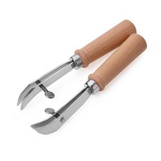 不鏽鋼可調邊線器皮藝工具壓邊器劃線器DIY手工多功能皮革工具, 1個, 邊線器:如圖