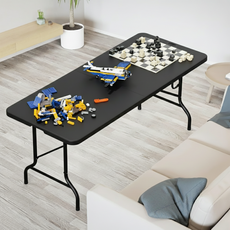 리빙체인지 접이식 야외 테이블 1800, 블랙