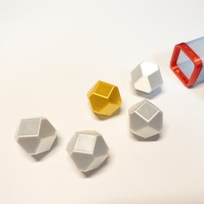 잘그락 주령구 공기놀이, 1세트, E.금은비단 (케이스포함)